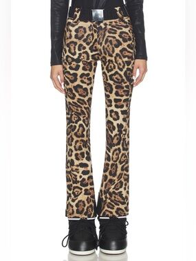 NWT GOLDBERGH Minou Ski Pants in Jaguar Print